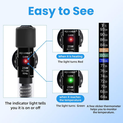 25-Watt Mini Betta Heater